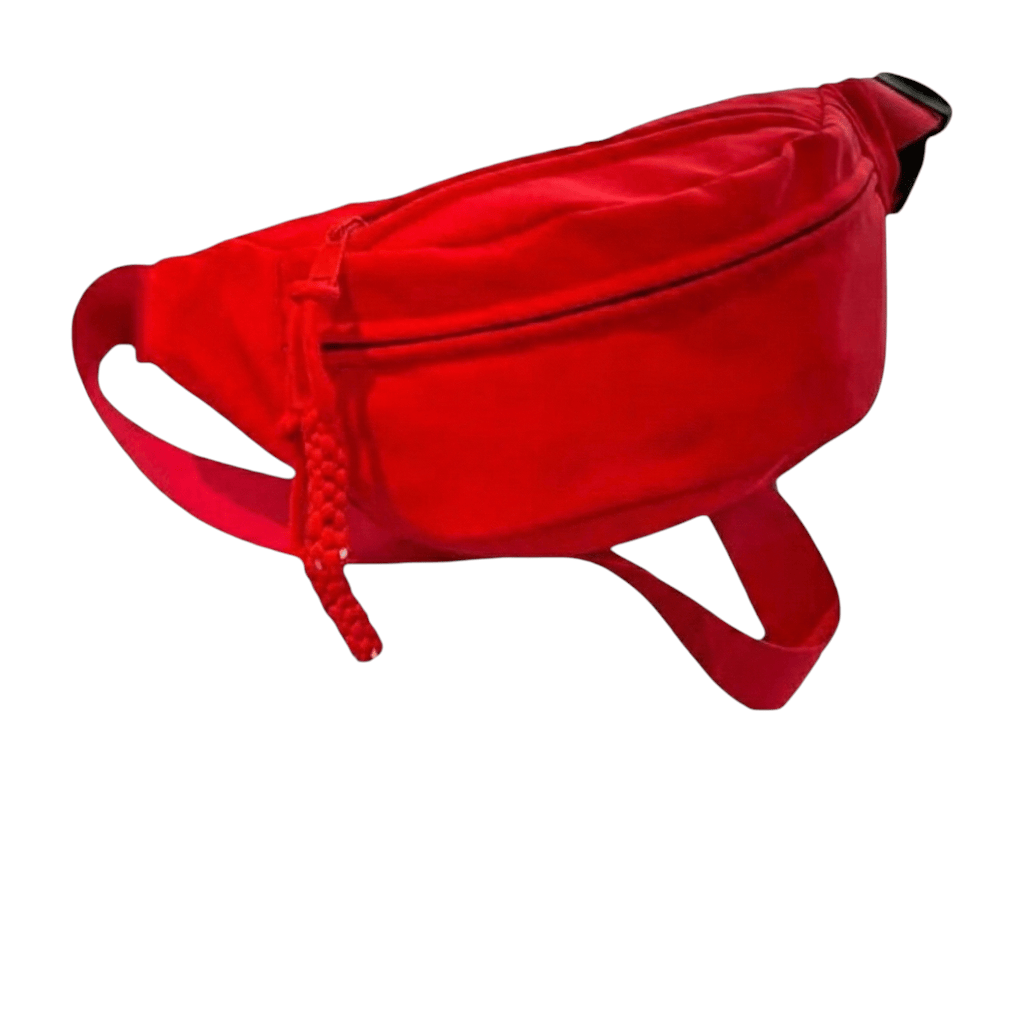 Sac Banane Femme en Nylon Premium Rouge – Élégance et Liberté au Quotidien