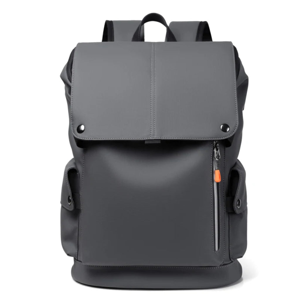 Sac à Dos de Voyage Premium Gris - Grande Capacité Imperméable avec Compartiment Ordinateur et Port USB