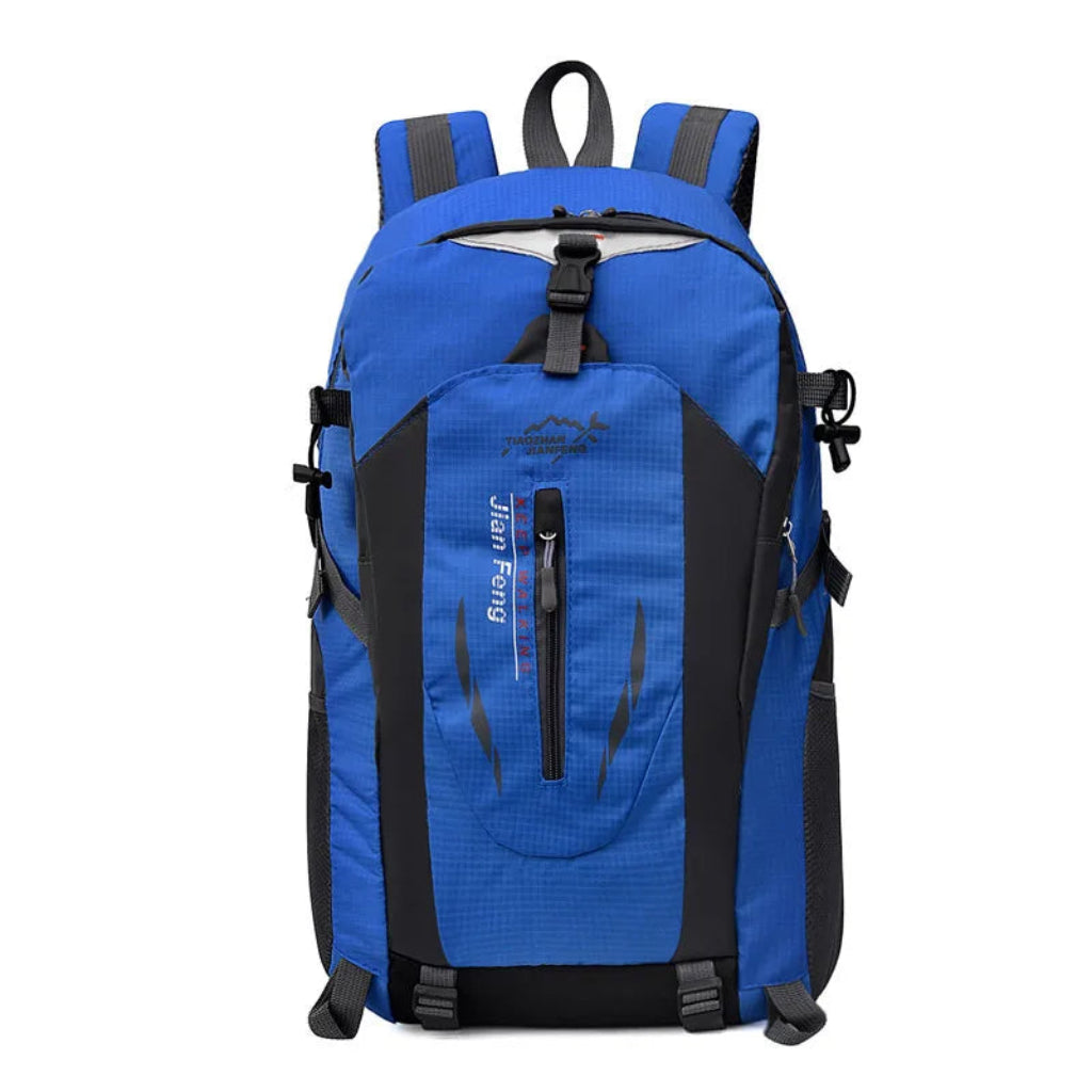 Sac à Dos de Voyage et Randonnée 40L Bleu – Imperméable avec Amorti à Coussin d'Air