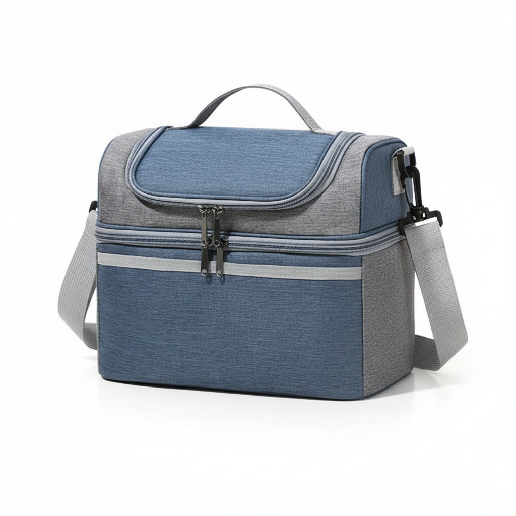 Sac Isotherme Oxford Grande Capacité – Étanche et Portable pour Cuisine, Pique-nique et Conservation des Aliments Bleu