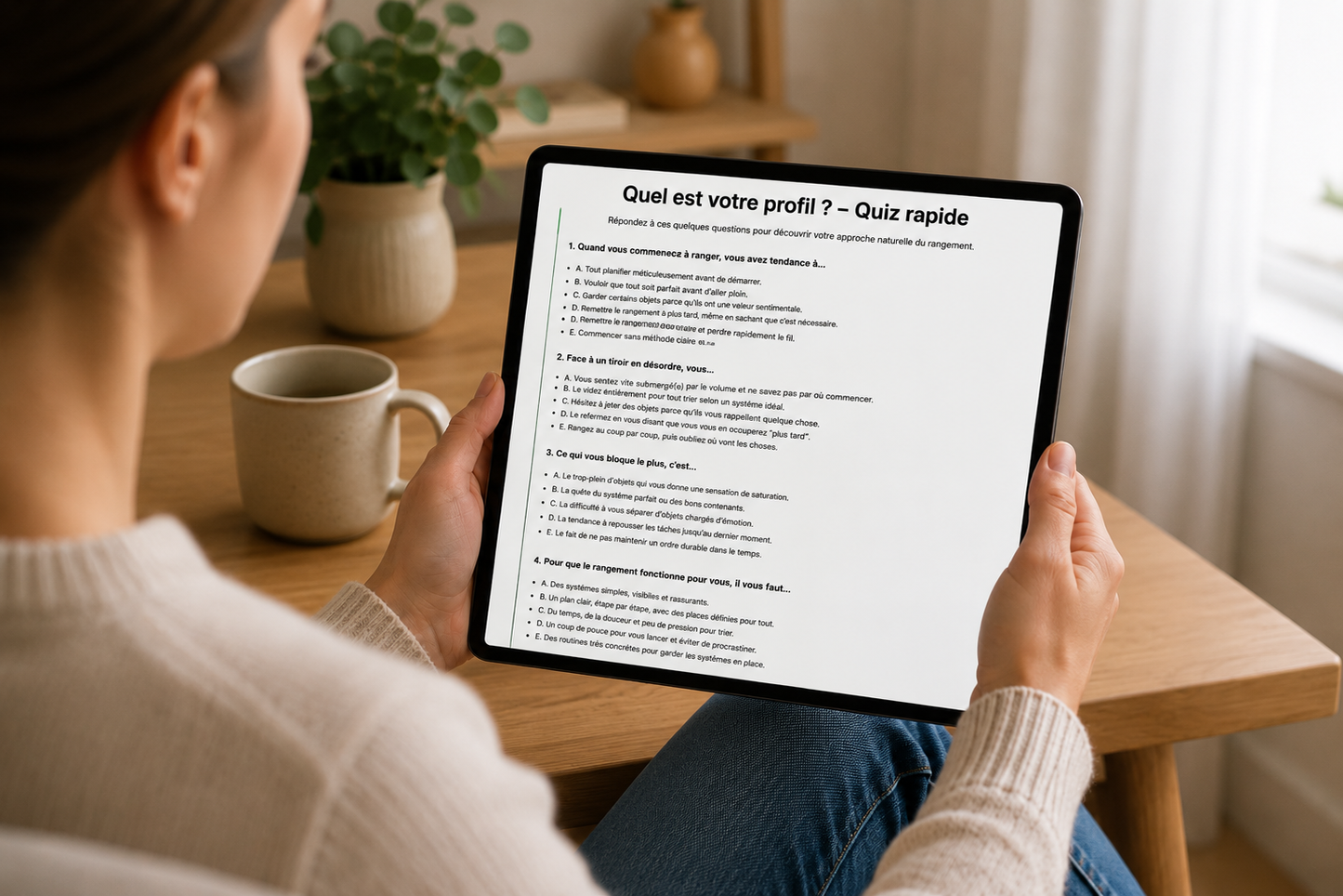 Tablette quiz
