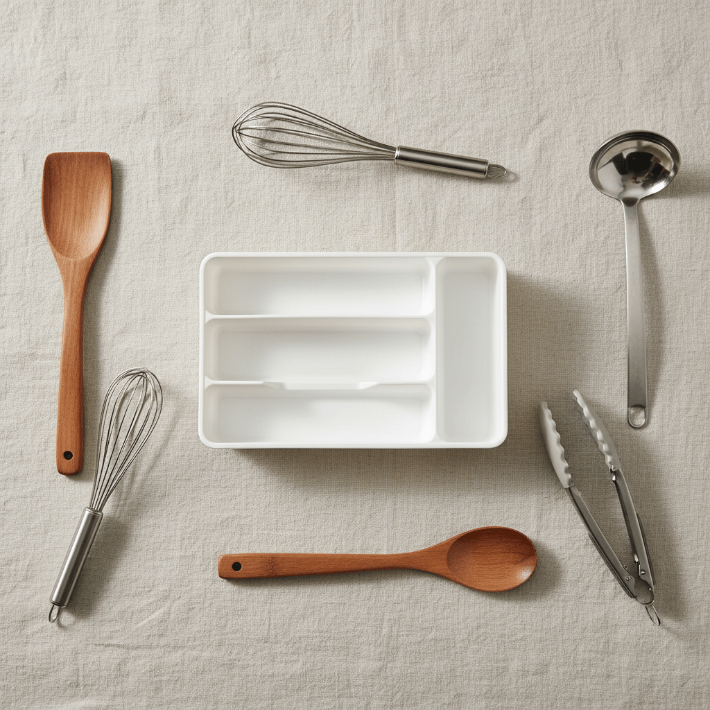 Flat lay sur tissu lin