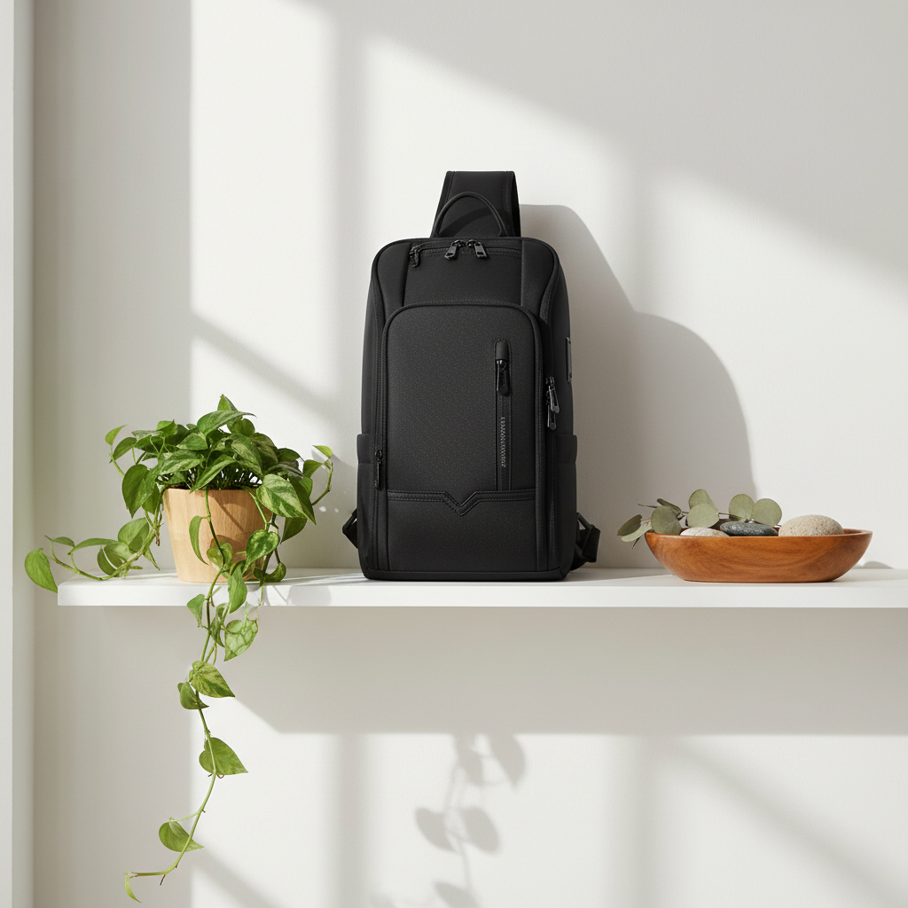 Sac sur étagère