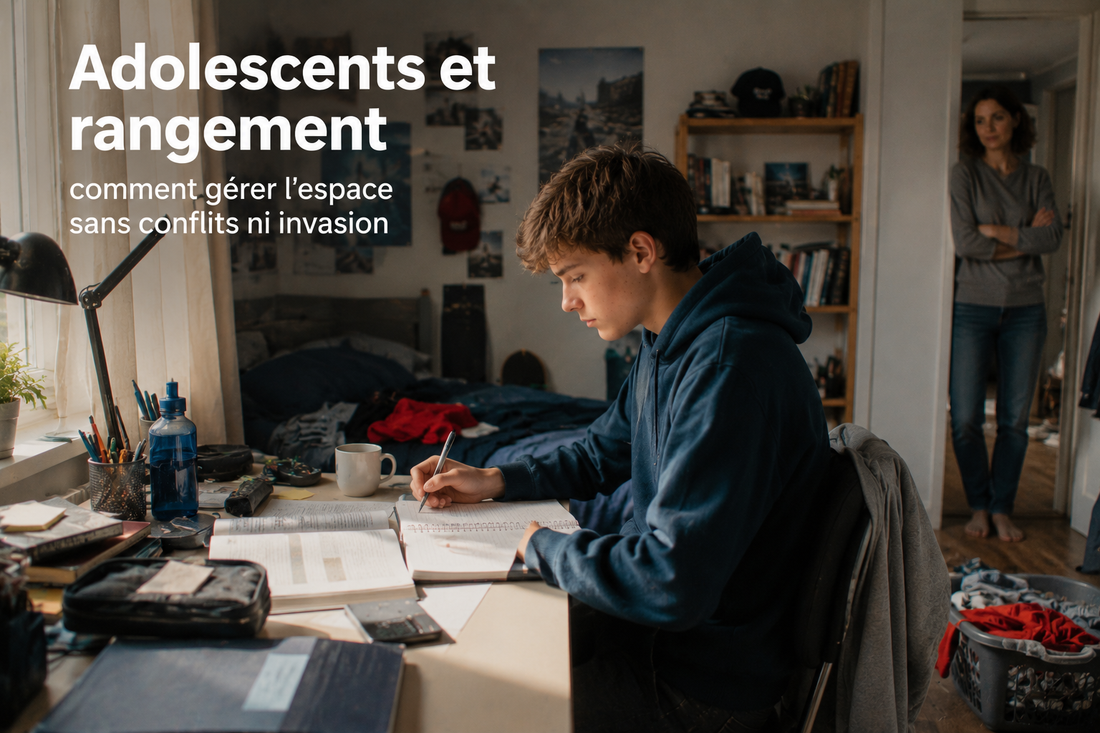 Adolescents et rangement : comment gérer l'espace sans conflits ni invasion