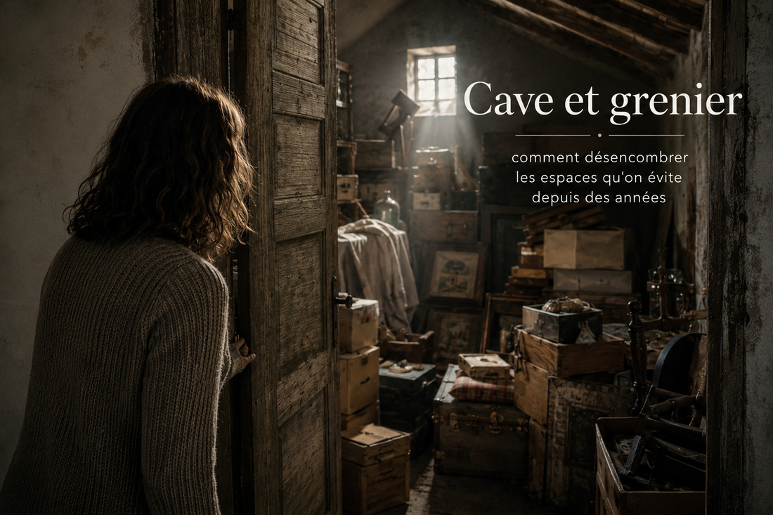 Cave et grenier : comment désencombrer les espaces qu'on évite depuis des années