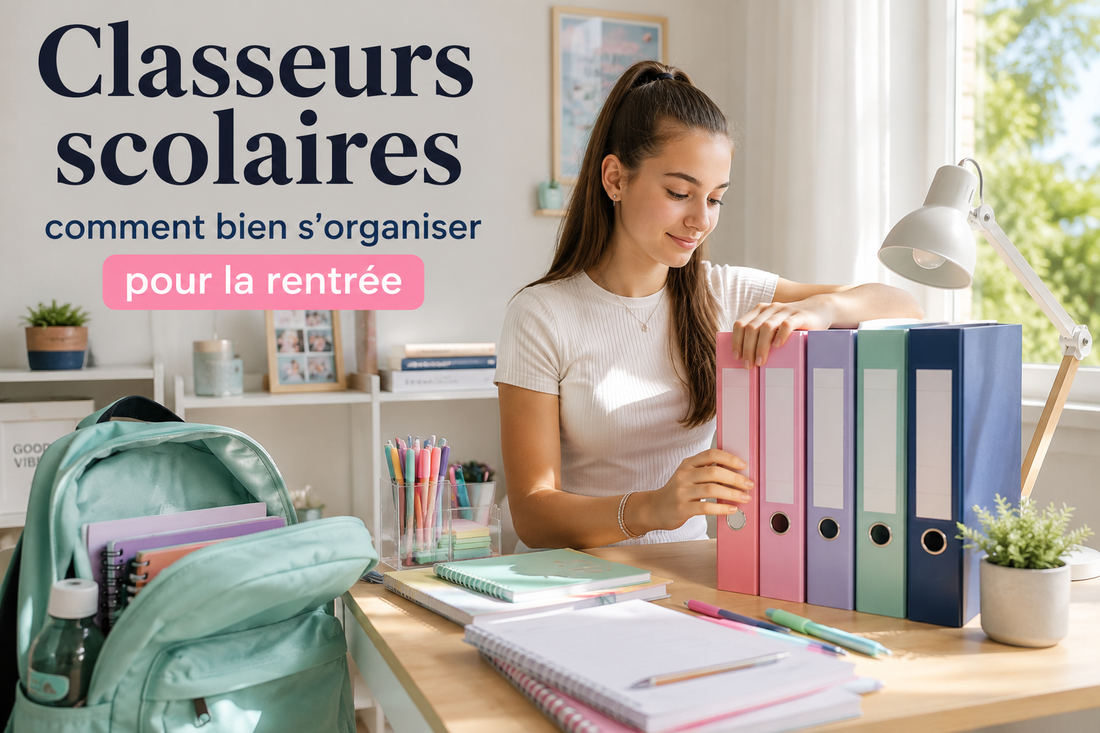 Classeurs scolaires : comment bien s'organiser pour la rentrée