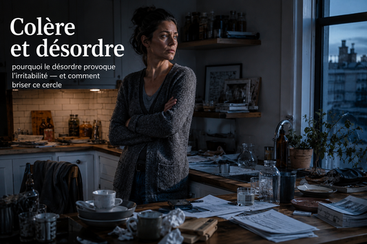 Colère et désordre : pourquoi le désordre provoque l'irritabilité — et comment briser ce cercle