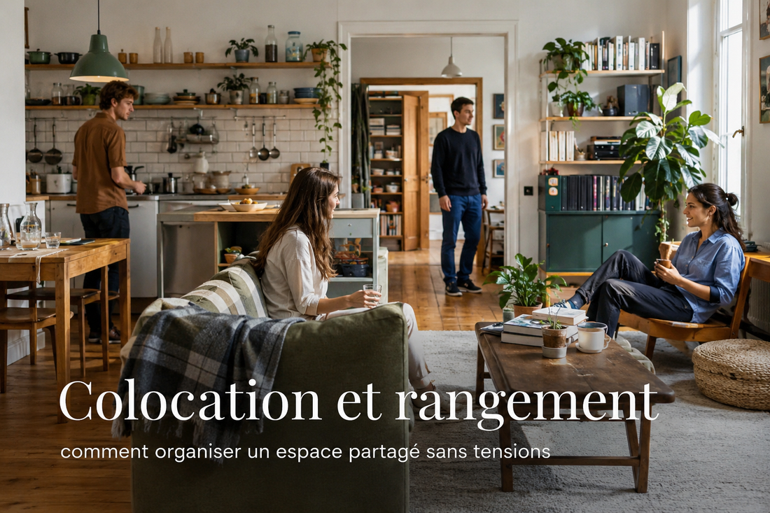 Colocation et rangement : comment organiser un espace partagé sans tensions