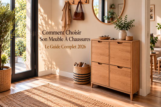 Comment Choisir Son Meuble À Chaussures : Le Guide Complet 2026