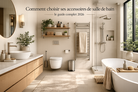 Comment choisir ses accessoires de salle de bain : le guide complet 2026