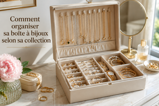 Comment organiser sa boîte à bijoux selon sa collection