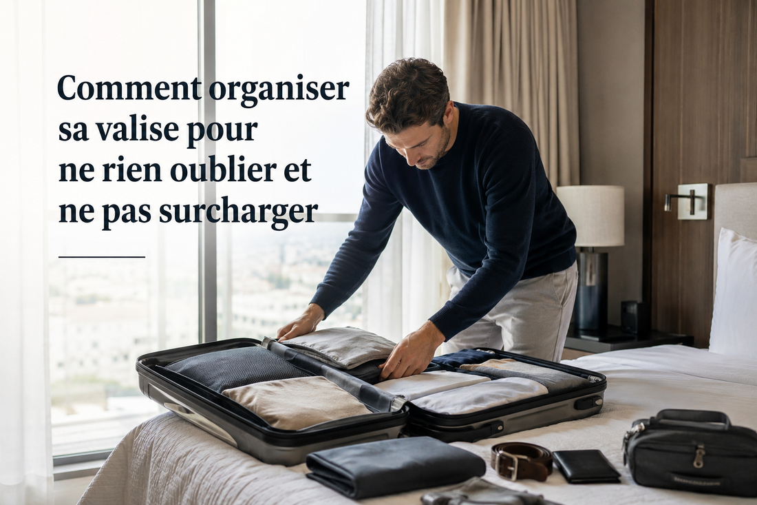 Comment organiser sa valise pour ne rien oublier et ne pas surcharger