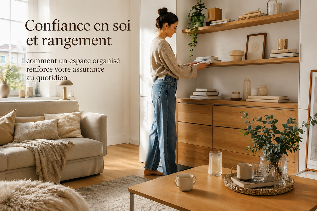 Confiance en soi et rangement : comment un espace organisé renforce votre assurance au quotidien