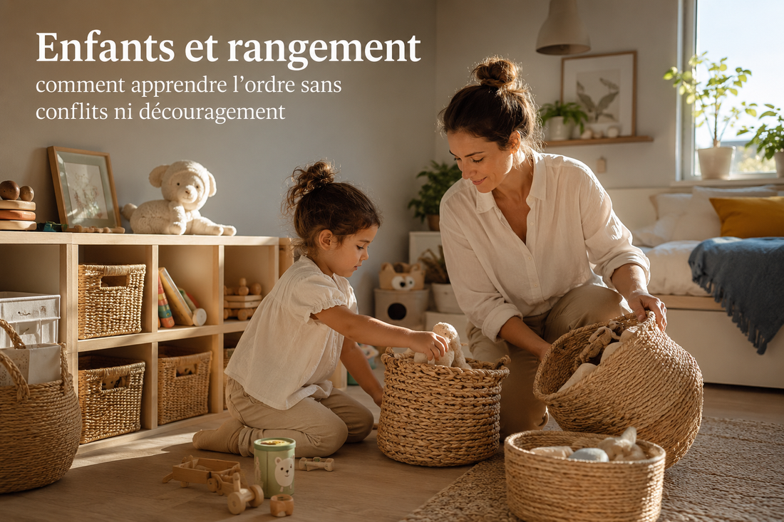 Enfants et rangement : comment apprendre l'ordre sans conflits ni découragement