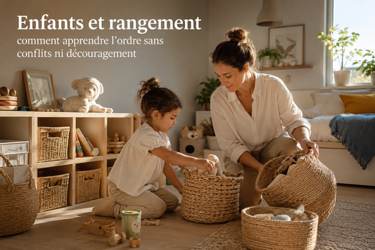 Enfants et rangement : comment apprendre l'ordre sans conflits ni découragement
