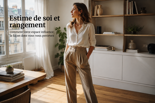 Estime de soi et rangement : comment votre espace influence la façon dont vous vous percevez