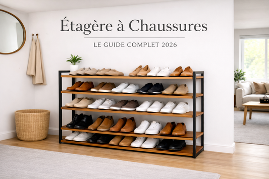 Étagère à Chaussures : Le Guide Complet 2026