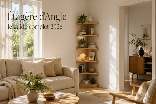 Étagère d'Angle : le guide complet 2026