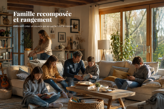Famille recomposée et rangement : comment créer un espace qui accueille tout le monde