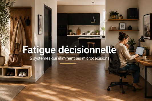 Fatigue décisionnelle : 5 systèmes qui éliminent les microdécisions