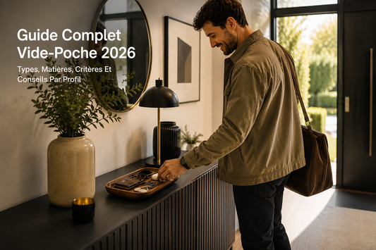 Guide Complet Vide-Poche 2026 : Types, Matières, Critères Et Conseils Par Profil