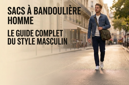 Sacs à Bandoulière Homme : Le Guide Complet du Style Masculin