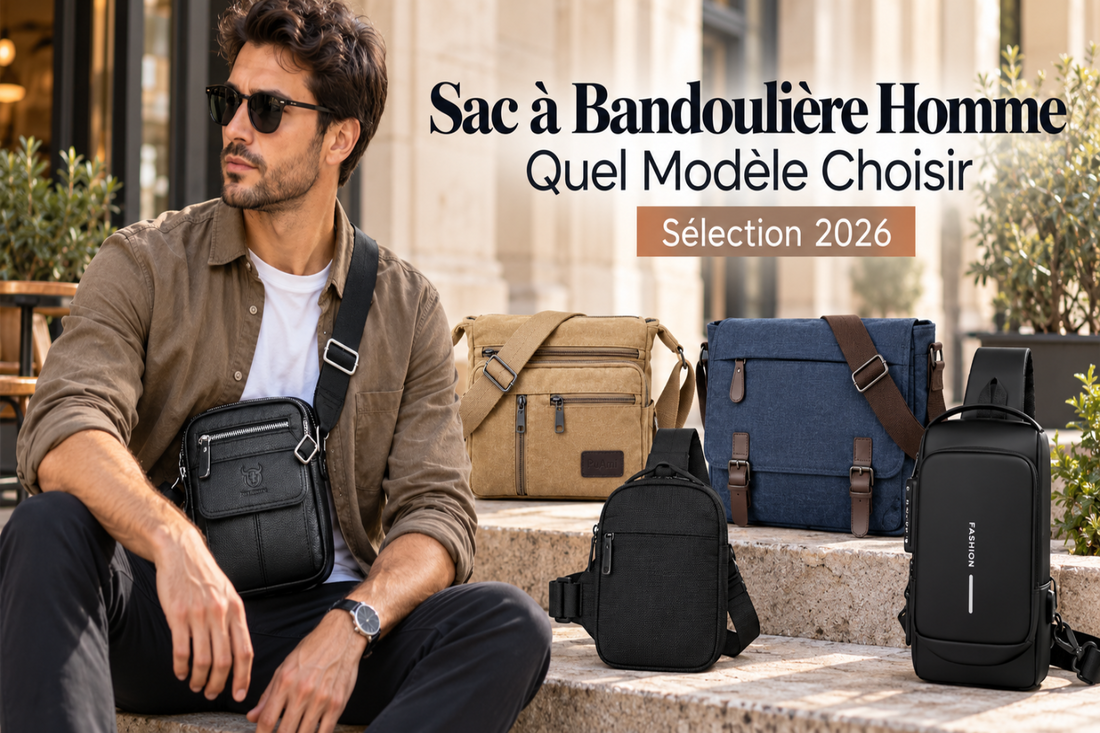 Sac à Bandoulière Homme : Quel Modèle Choisir ? Sélection 2026