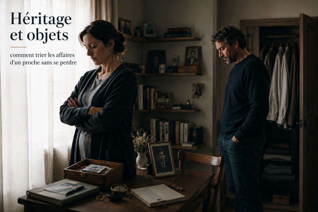 Héritage et objets : comment trier les affaires d'un proche sans se perdre