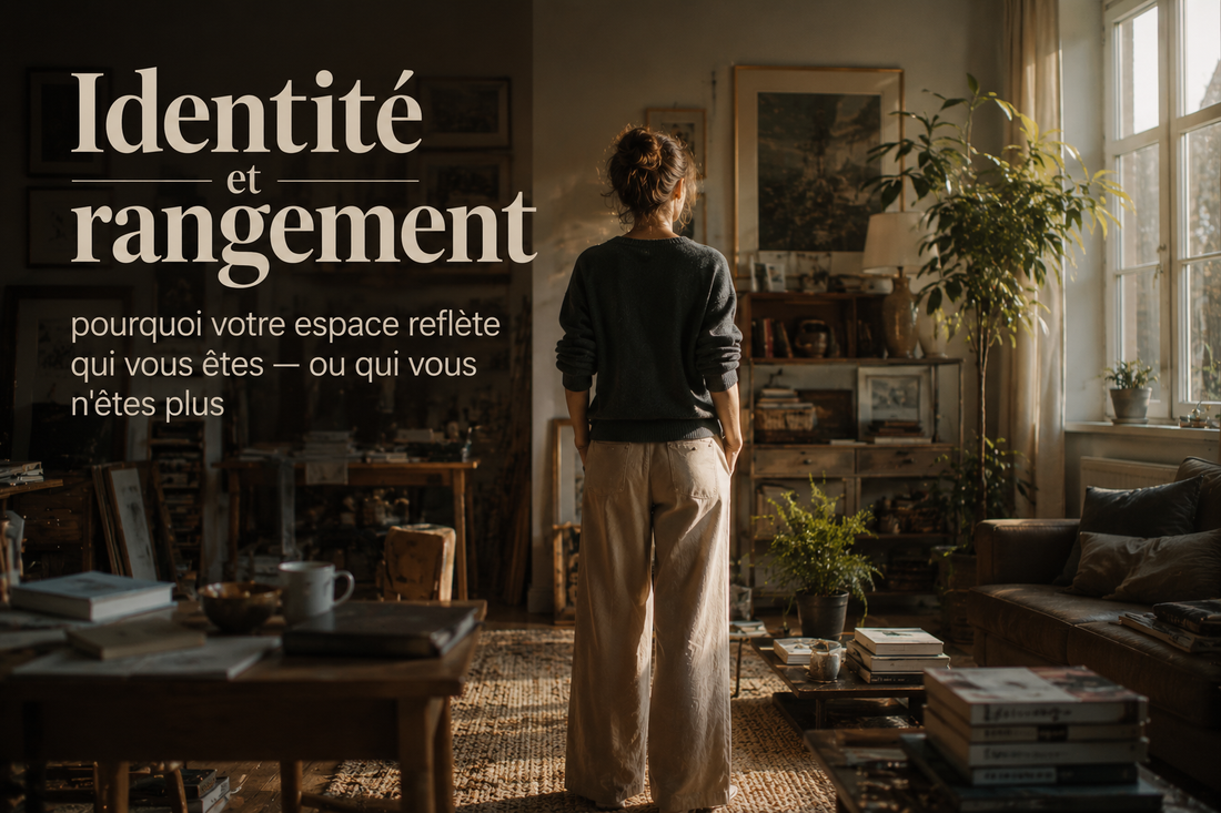 Identité et rangement : pourquoi votre espace reflète qui vous êtes — ou qui vous n'êtes plus