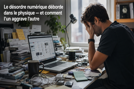 Le désordre numérique déborde dans le physique — et comment l'un aggrave l'autre