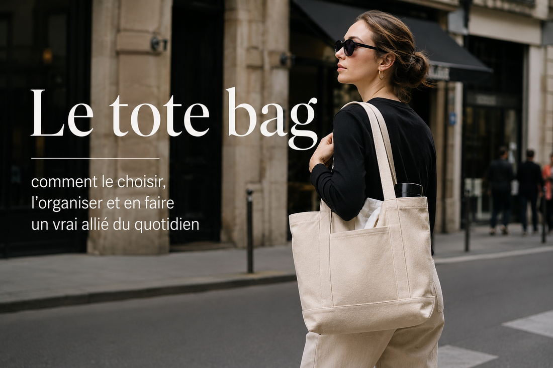 Le tote bag : comment le choisir, l'organiser et en faire un vrai allié du quotidien