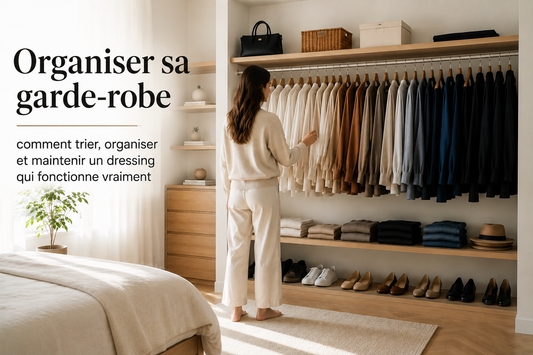 Organiser sa garde-robe : comment trier, organiser et maintenir un dressing qui fonctionne vraiment