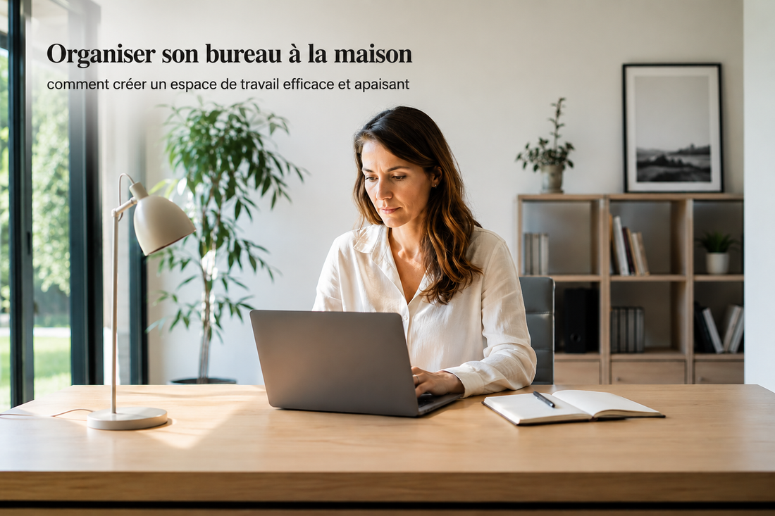 Organiser son bureau à la maison : comment créer un espace de travail efficace et apaisant