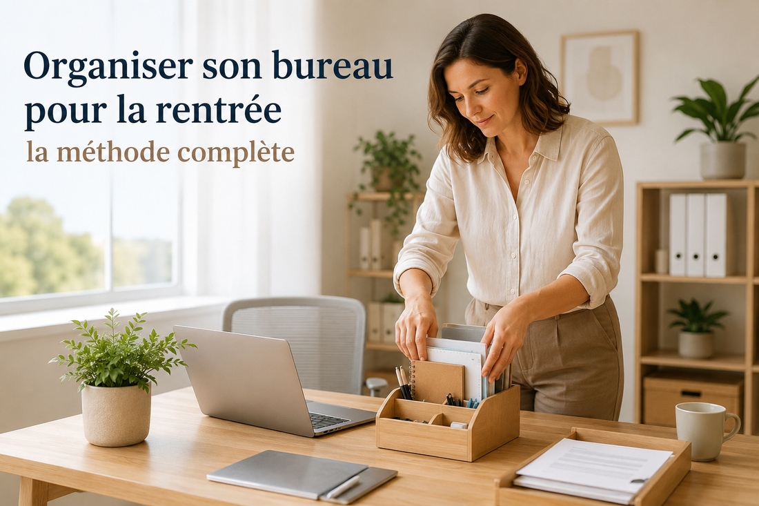 Organiser son bureau pour la rentrée : la méthode complète