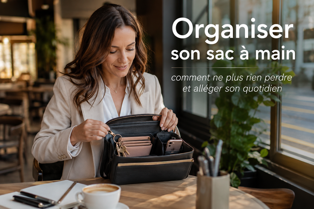 Organiser son sac à main : comment ne plus rien perdre et alléger son quotidien