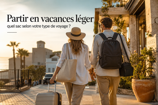 Partir en vacances léger : quel sac selon votre type de voyage ?