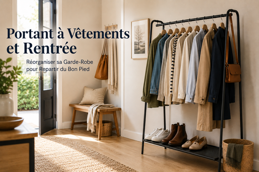 Portant à Vêtements et Rentrée : Réorganiser sa Garde-Robe pour Repartir du Bon Pied