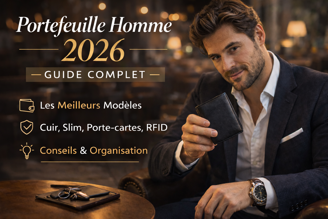Portefeuille Homme 2026 : Le Guide Complet pour Choisir le Modèle Idéal (Cuir, Slim, RFID)