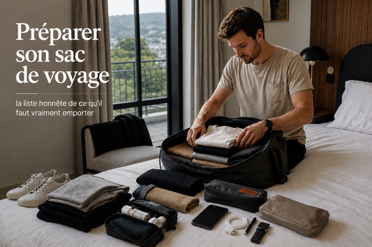 Préparer son sac de voyage : la liste honnête de ce qu'il faut vraiment emporter