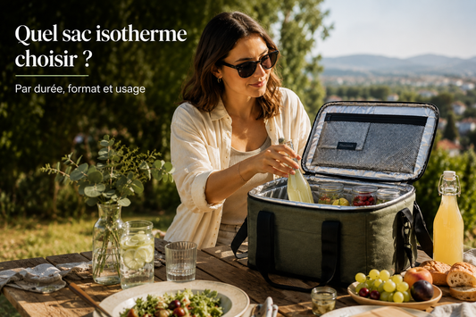 Quel sac isotherme choisir ? Par durée, format et usage