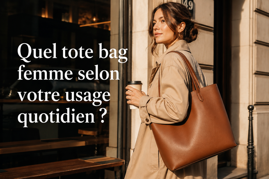 Quel tote bag femme selon votre usage quotidien ?