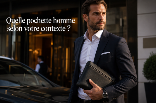 Quelle pochette homme selon votre contexte ?