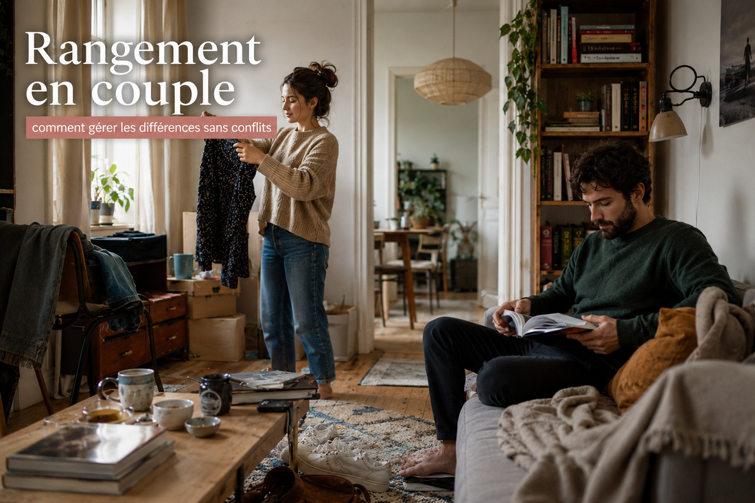 Rangement en couple : comment gérer les différences sans conflits