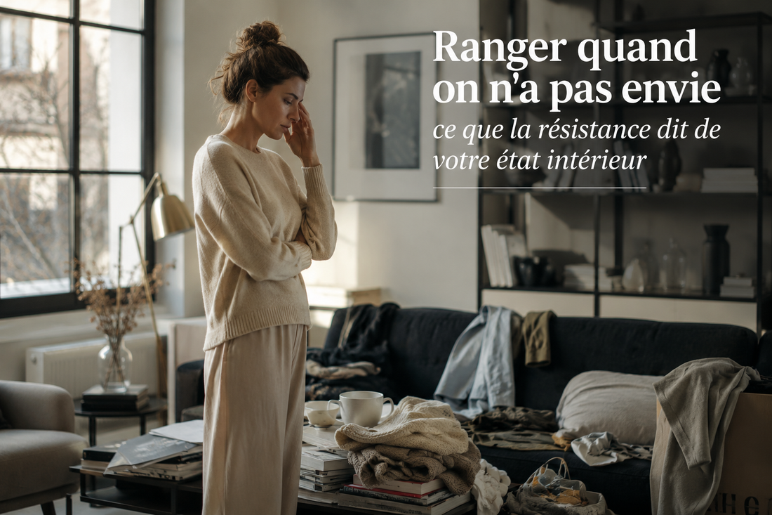 Ranger quand on n'a pas envie : ce que la résistance dit de votre état intérieur