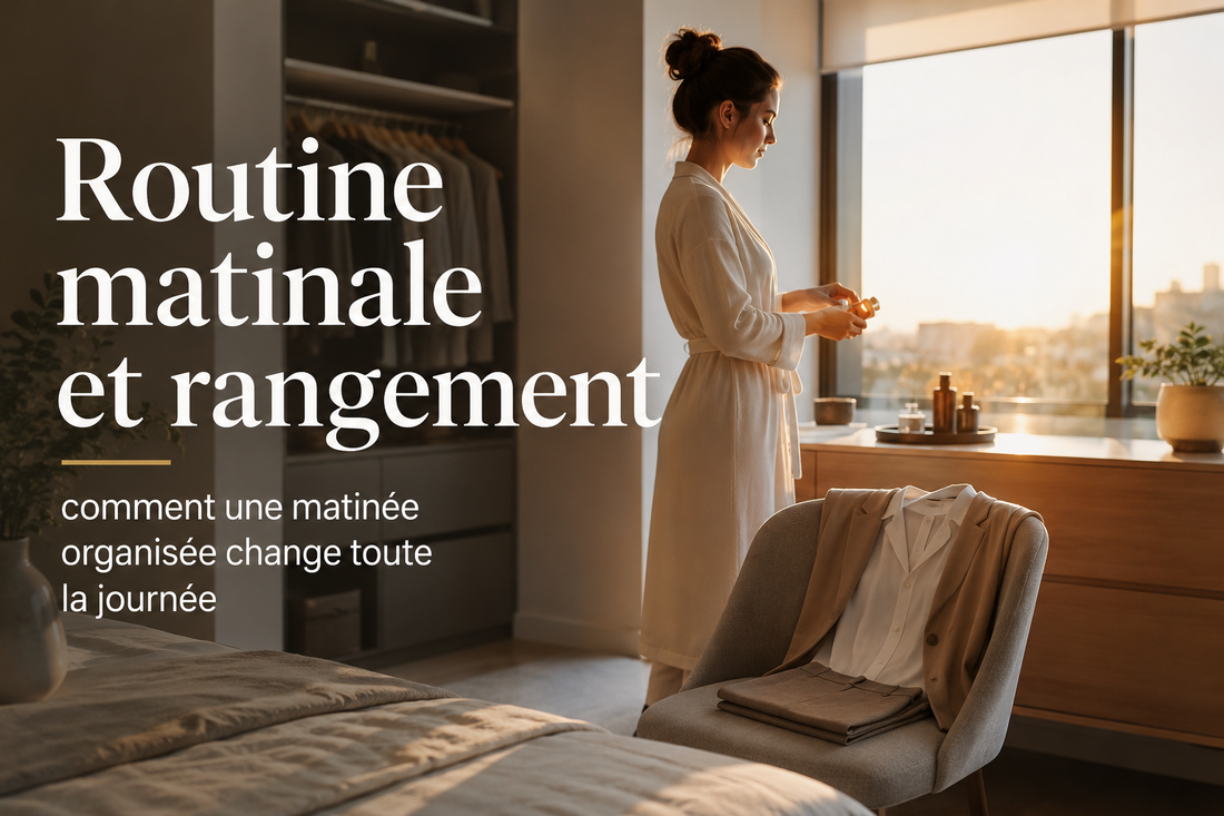 Routine matinale et rangement : comment une matinée organisée change toute la journée