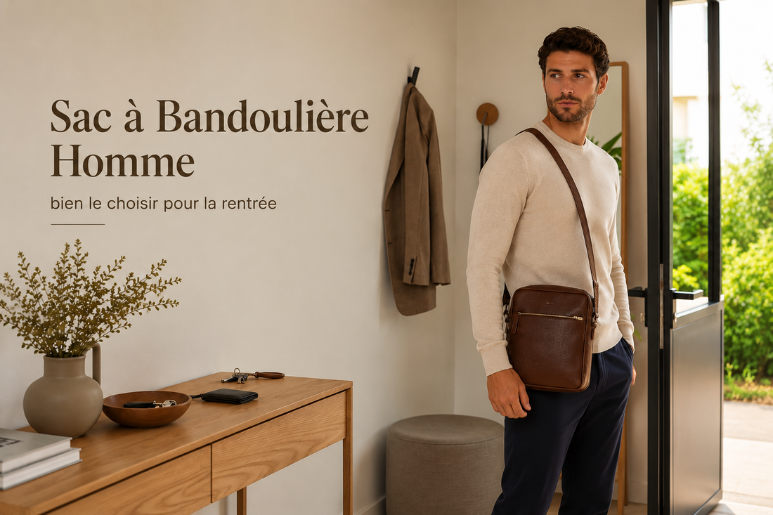 Sac à Bandoulière Homme : bien le choisir pour la rentrée