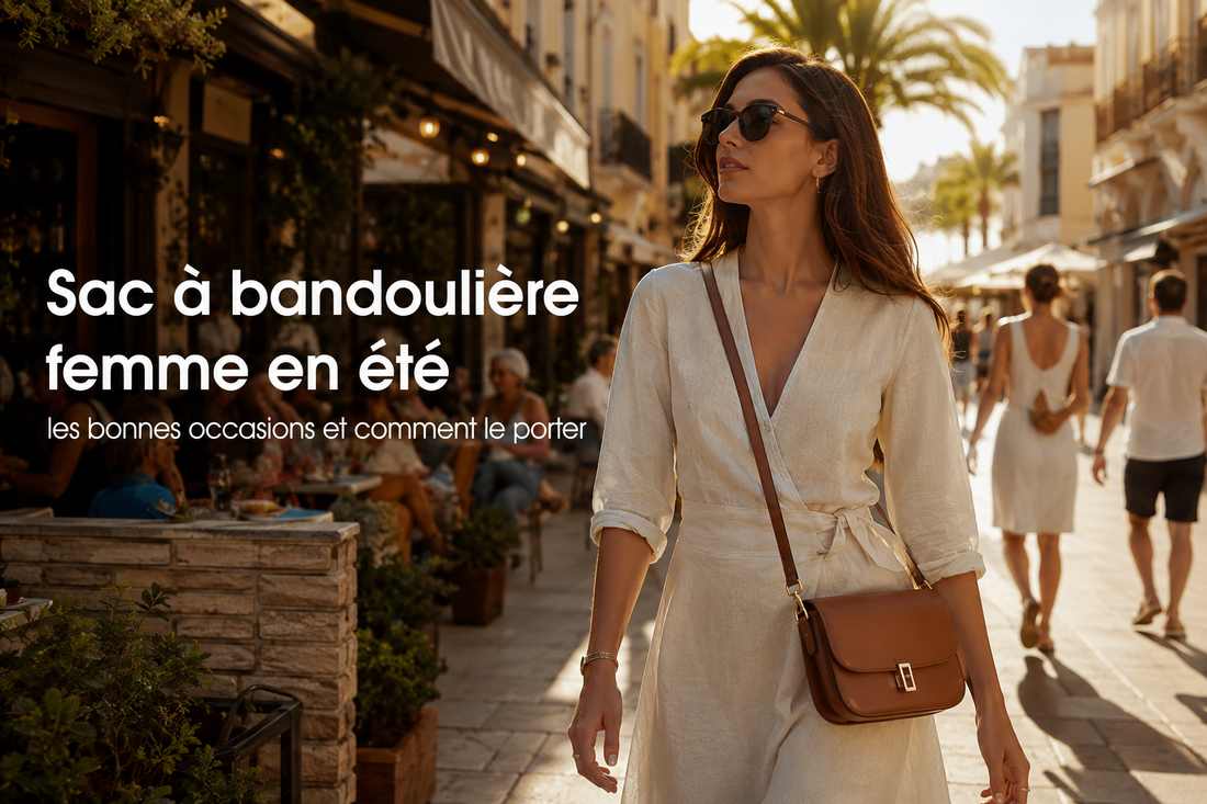 Sac à bandoulière femme en été : les bonnes occasions et comment le porter