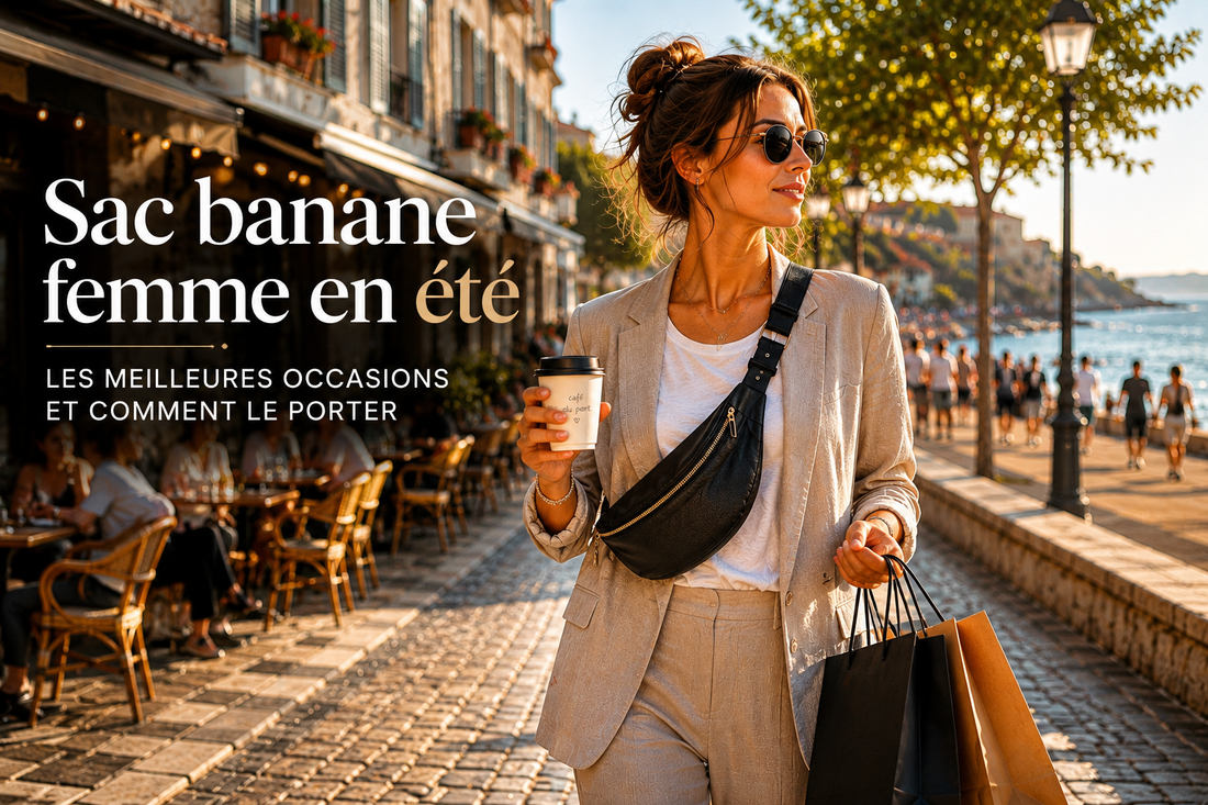 Sac banane femme en été : les meilleures occasions et comment le porter