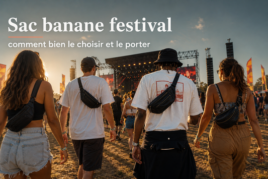 Sac banane festival : comment bien le choisir et le porter