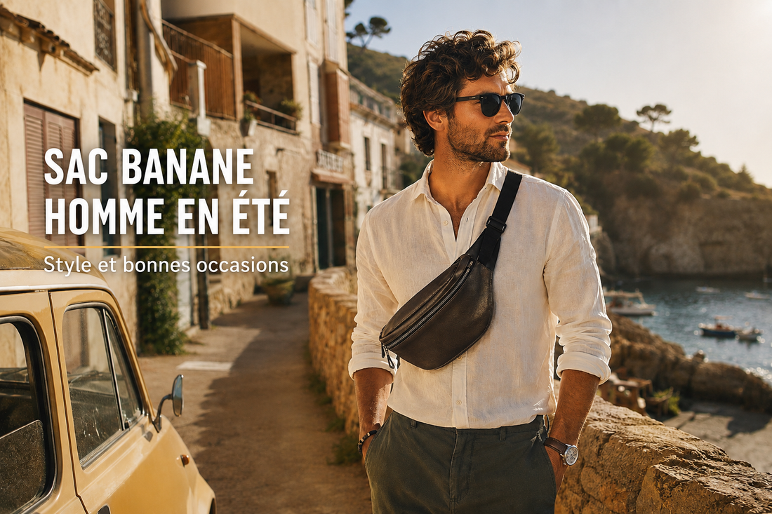 Sac banane homme en été : style et bonnes occasions
